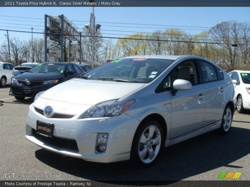 Classic Silver Metallic / Misty Gray 2011 Toyota Prius Hybrid III