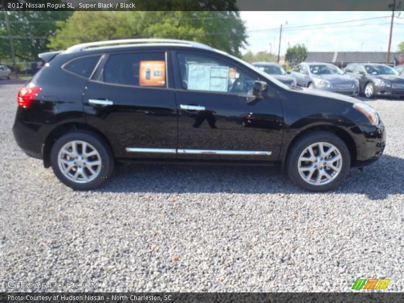 Super Black / Black 2012 Nissan Rogue SL