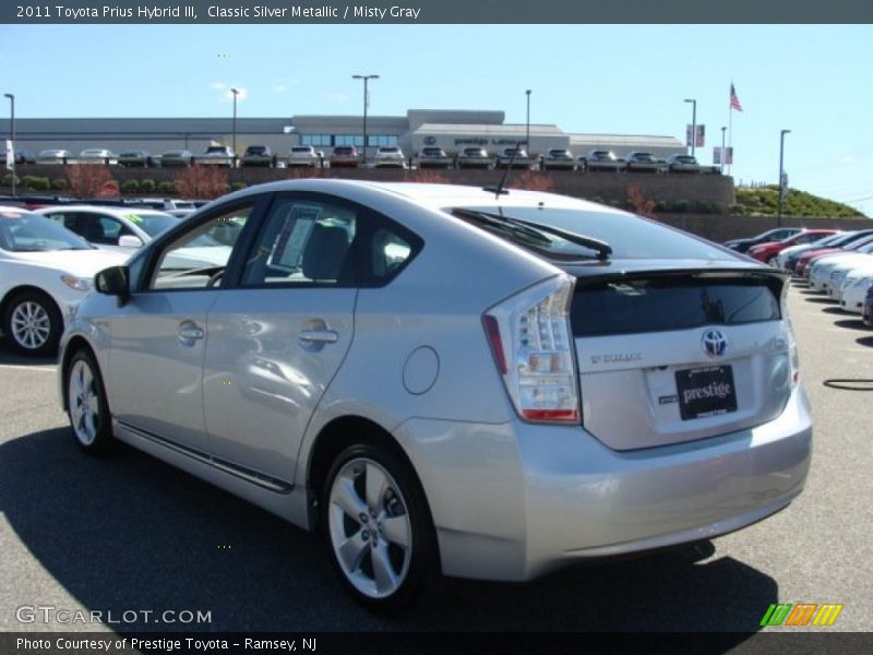 Classic Silver Metallic / Misty Gray 2011 Toyota Prius Hybrid III