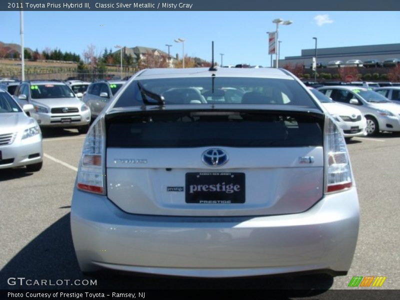 Classic Silver Metallic / Misty Gray 2011 Toyota Prius Hybrid III