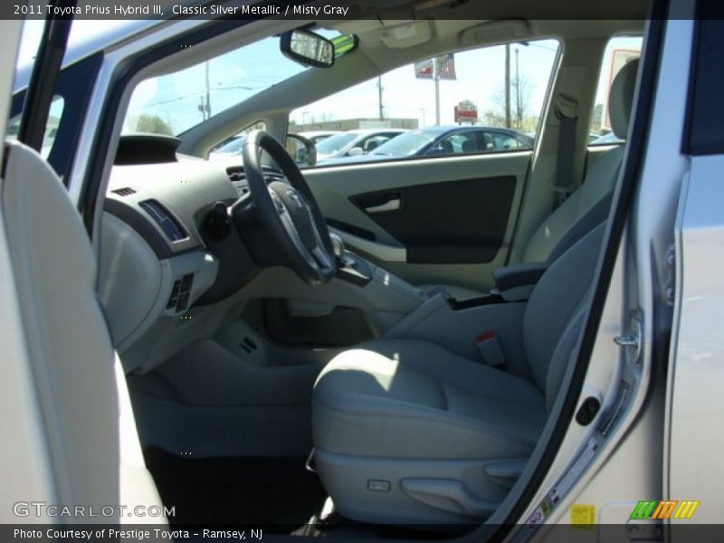 Classic Silver Metallic / Misty Gray 2011 Toyota Prius Hybrid III