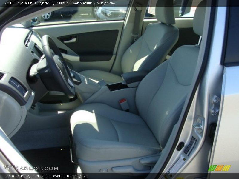 Classic Silver Metallic / Misty Gray 2011 Toyota Prius Hybrid III