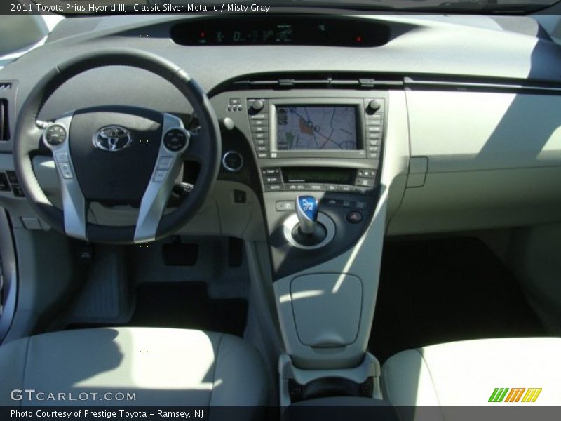 Classic Silver Metallic / Misty Gray 2011 Toyota Prius Hybrid III