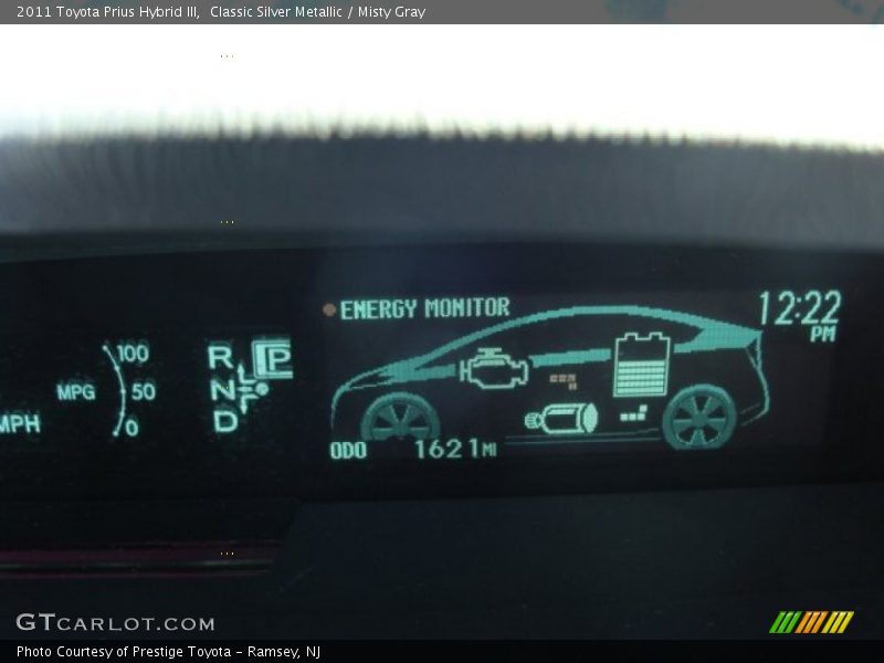Classic Silver Metallic / Misty Gray 2011 Toyota Prius Hybrid III