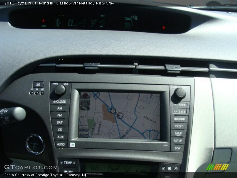 Classic Silver Metallic / Misty Gray 2011 Toyota Prius Hybrid III