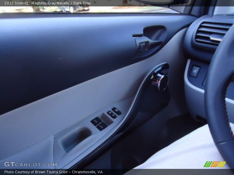 Magnetic Gray Metallic / Dark Gray 2012 Scion iQ