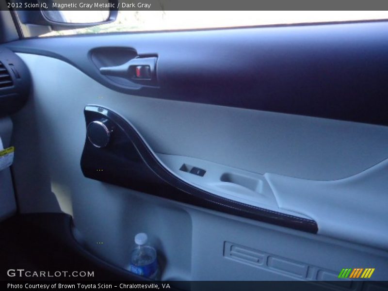 Magnetic Gray Metallic / Dark Gray 2012 Scion iQ