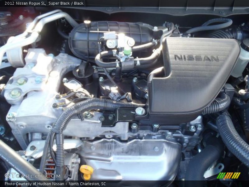 Super Black / Black 2012 Nissan Rogue SL