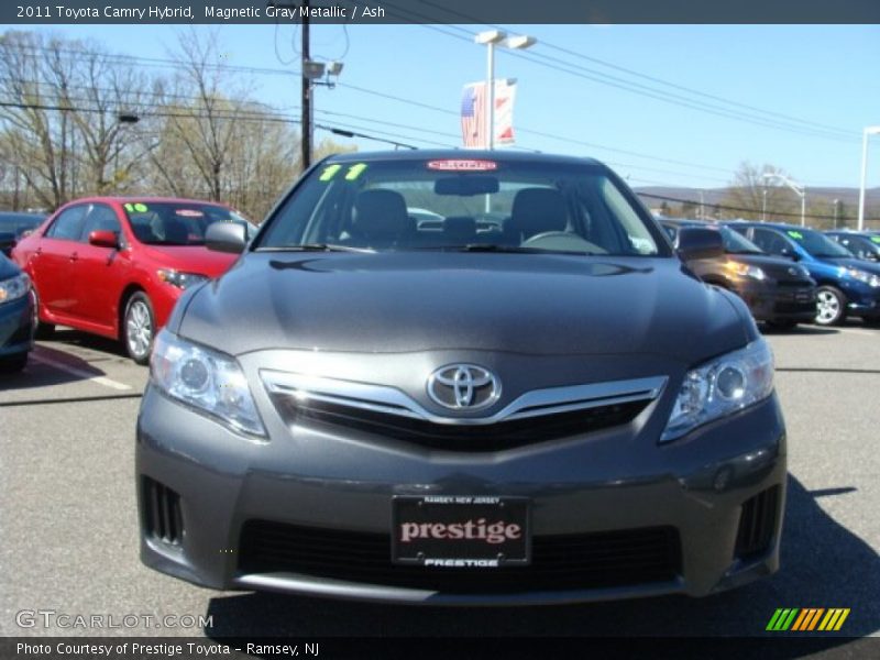 Magnetic Gray Metallic / Ash 2011 Toyota Camry Hybrid