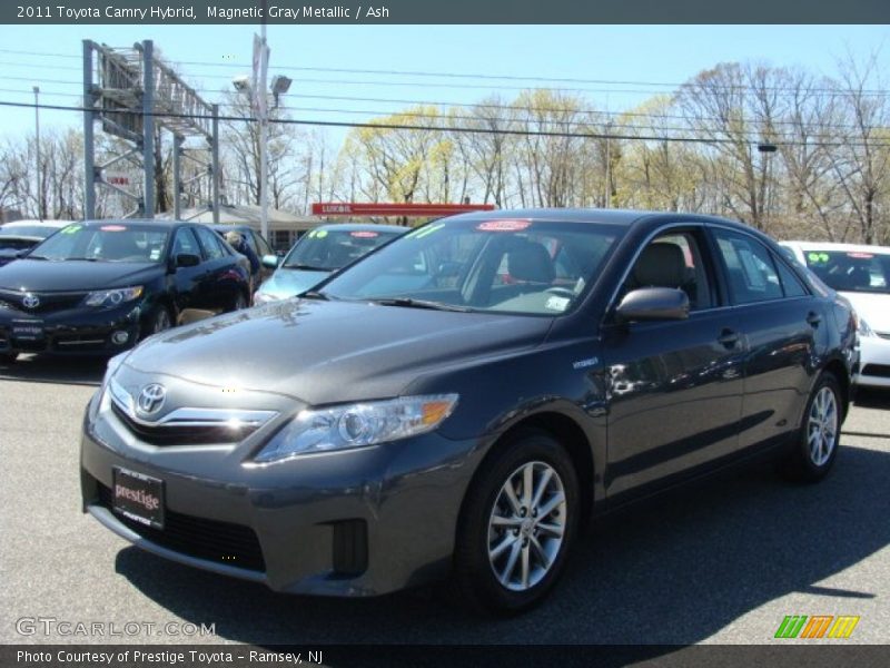 Magnetic Gray Metallic / Ash 2011 Toyota Camry Hybrid