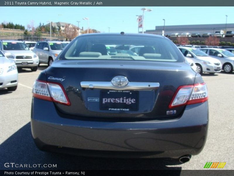 Magnetic Gray Metallic / Ash 2011 Toyota Camry Hybrid