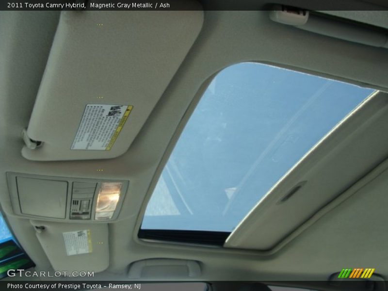 Magnetic Gray Metallic / Ash 2011 Toyota Camry Hybrid