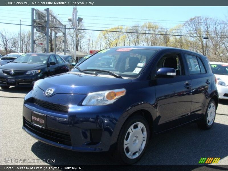 Nautical Blue Metallic / Charcoal Gray 2008 Scion xD