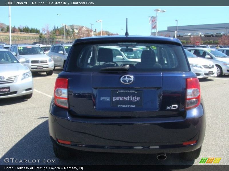 Nautical Blue Metallic / Charcoal Gray 2008 Scion xD