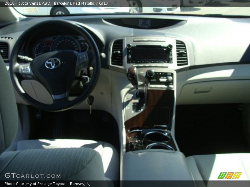 Barcelona Red Metallic / Gray 2010 Toyota Venza AWD