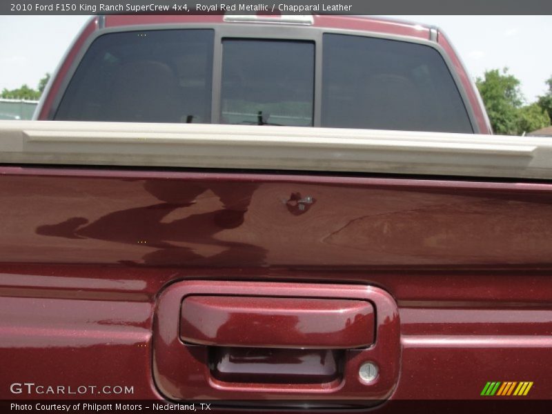 Royal Red Metallic / Chapparal Leather 2010 Ford F150 King Ranch SuperCrew 4x4