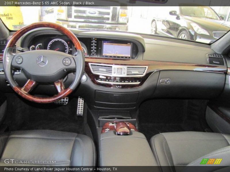 Black / Black 2007 Mercedes-Benz S 65 AMG Sedan
