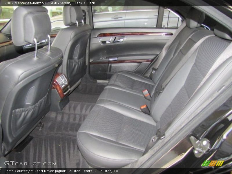 Black / Black 2007 Mercedes-Benz S 65 AMG Sedan