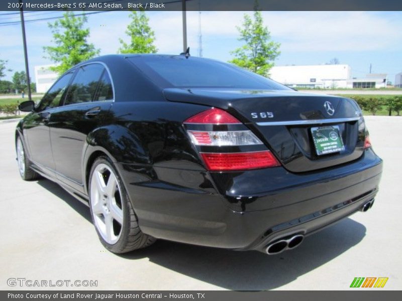 Black / Black 2007 Mercedes-Benz S 65 AMG Sedan