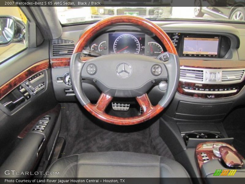 Black / Black 2007 Mercedes-Benz S 65 AMG Sedan
