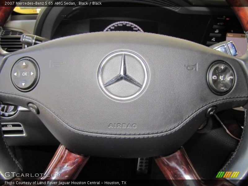 Black / Black 2007 Mercedes-Benz S 65 AMG Sedan