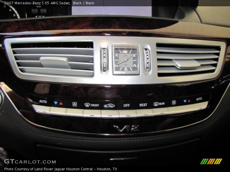 Black / Black 2007 Mercedes-Benz S 65 AMG Sedan