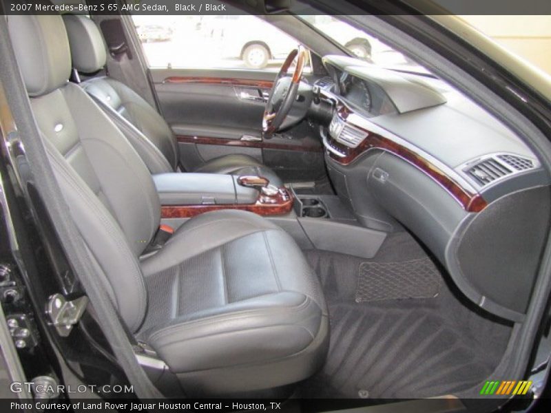 Black / Black 2007 Mercedes-Benz S 65 AMG Sedan
