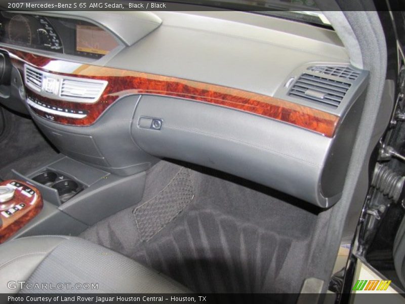 Black / Black 2007 Mercedes-Benz S 65 AMG Sedan