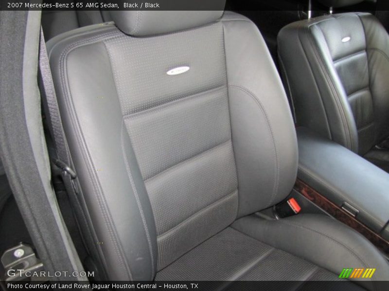 Black / Black 2007 Mercedes-Benz S 65 AMG Sedan