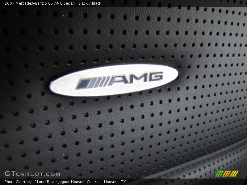 Black / Black 2007 Mercedes-Benz S 65 AMG Sedan