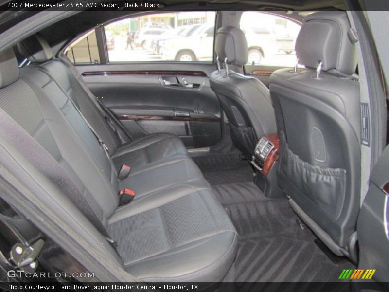 Black / Black 2007 Mercedes-Benz S 65 AMG Sedan