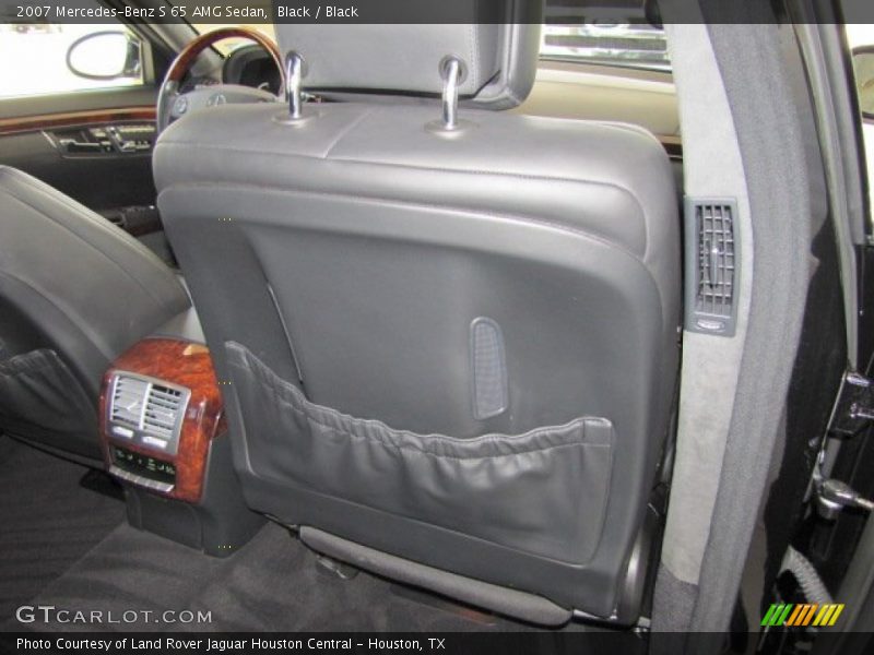 Black / Black 2007 Mercedes-Benz S 65 AMG Sedan