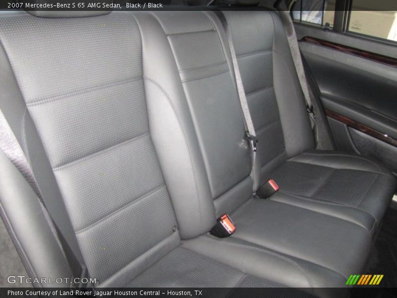 Black / Black 2007 Mercedes-Benz S 65 AMG Sedan