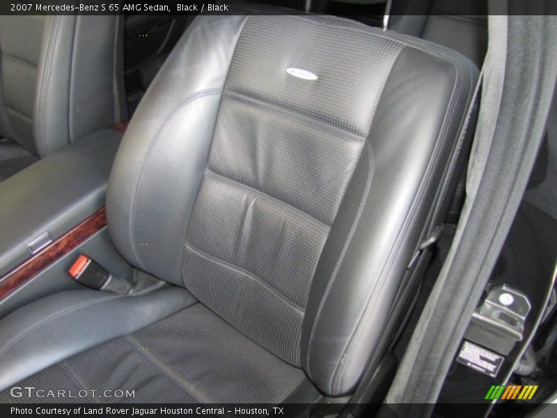 Black / Black 2007 Mercedes-Benz S 65 AMG Sedan