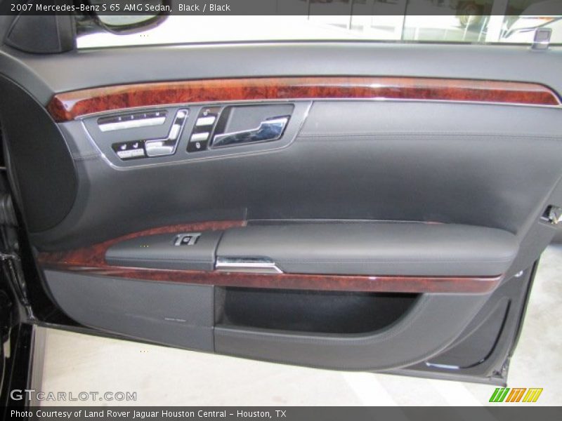 Black / Black 2007 Mercedes-Benz S 65 AMG Sedan