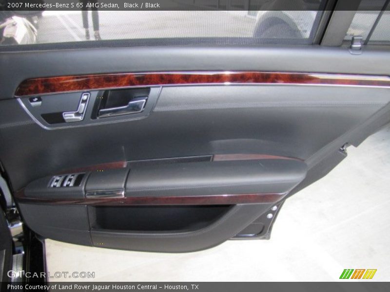 Black / Black 2007 Mercedes-Benz S 65 AMG Sedan