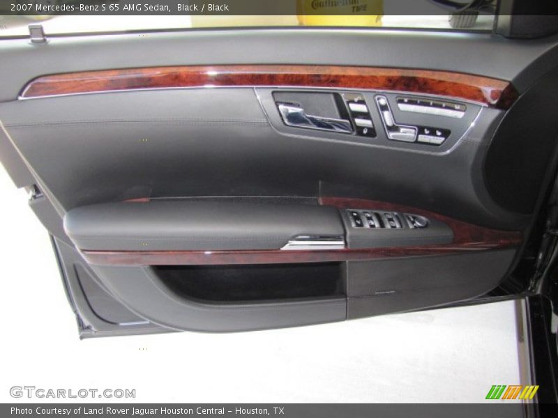 Black / Black 2007 Mercedes-Benz S 65 AMG Sedan