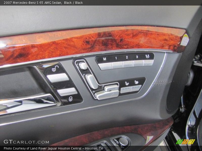 Black / Black 2007 Mercedes-Benz S 65 AMG Sedan