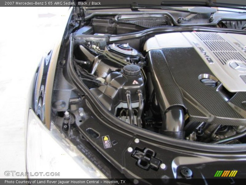 Black / Black 2007 Mercedes-Benz S 65 AMG Sedan