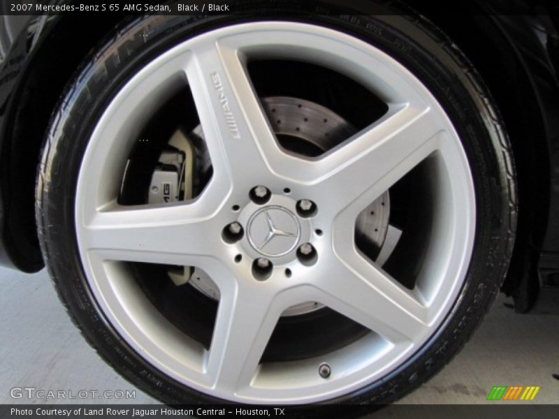 Black / Black 2007 Mercedes-Benz S 65 AMG Sedan