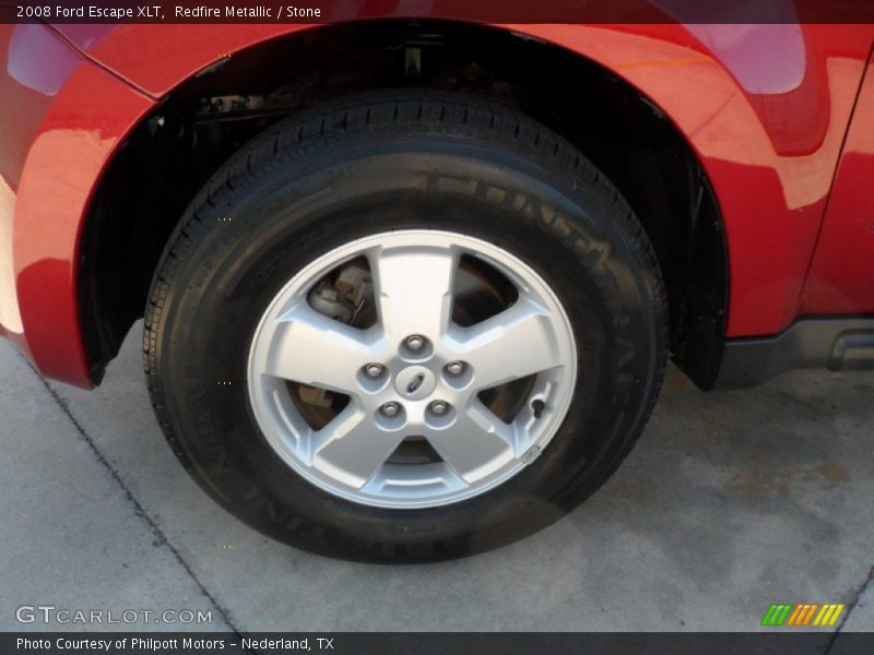 Redfire Metallic / Stone 2008 Ford Escape XLT