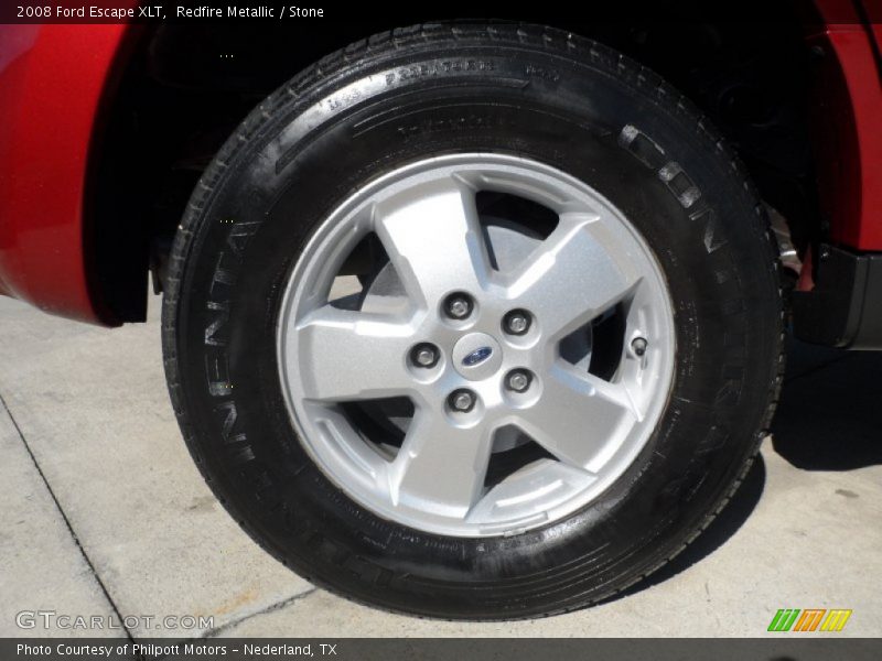 Redfire Metallic / Stone 2008 Ford Escape XLT