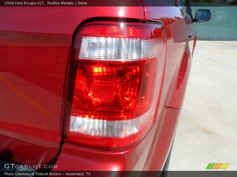 Redfire Metallic / Stone 2008 Ford Escape XLT