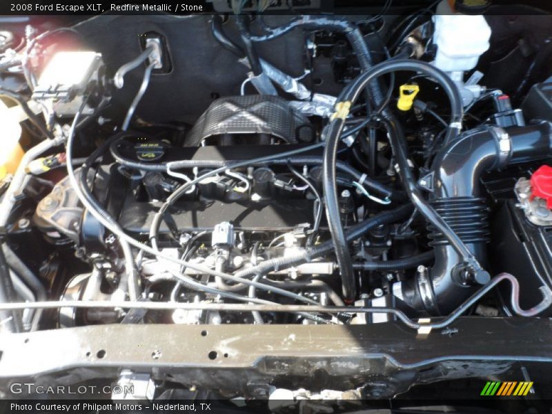 Redfire Metallic / Stone 2008 Ford Escape XLT