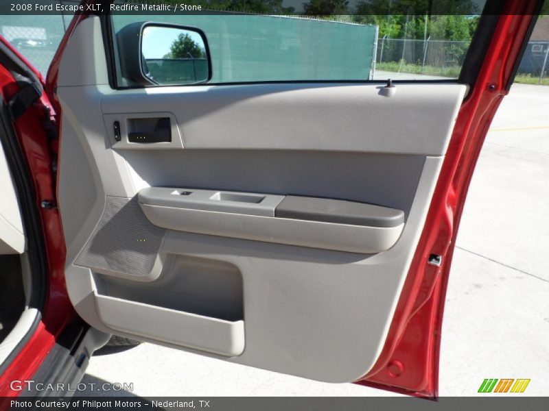 Redfire Metallic / Stone 2008 Ford Escape XLT
