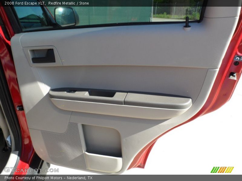 Redfire Metallic / Stone 2008 Ford Escape XLT