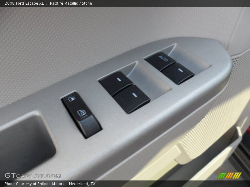 Redfire Metallic / Stone 2008 Ford Escape XLT
