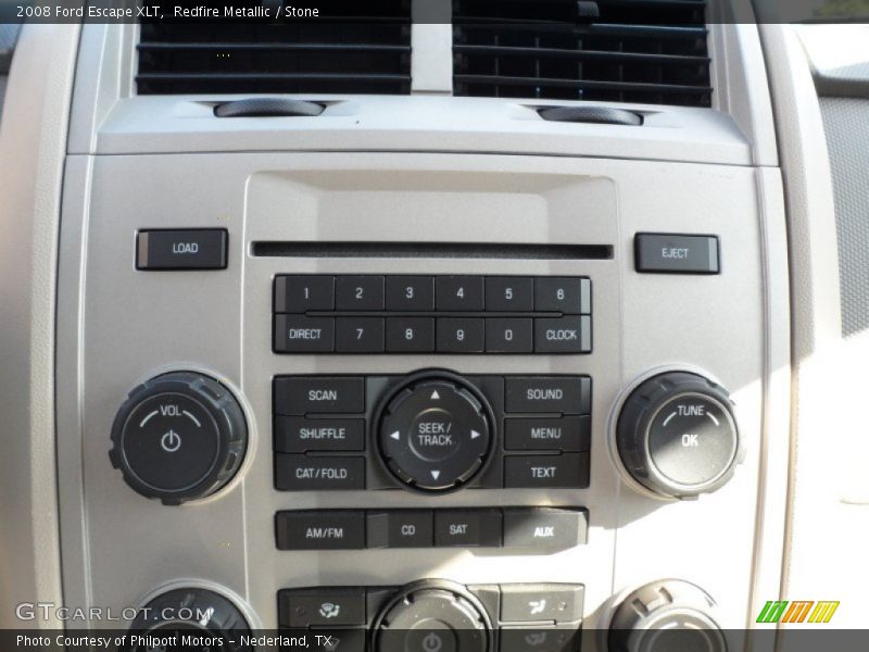 Redfire Metallic / Stone 2008 Ford Escape XLT