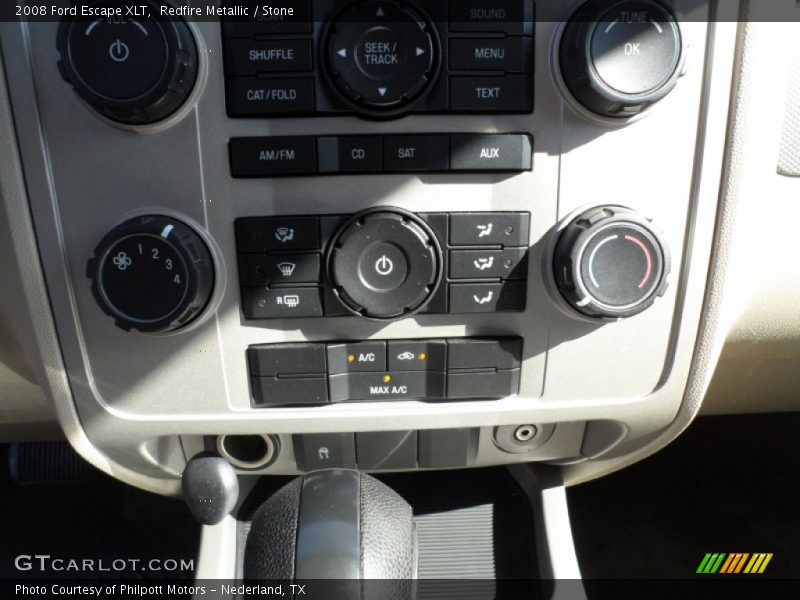 Redfire Metallic / Stone 2008 Ford Escape XLT