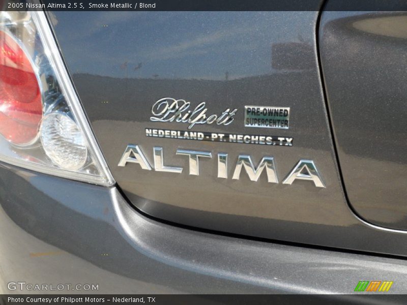Smoke Metallic / Blond 2005 Nissan Altima 2.5 S